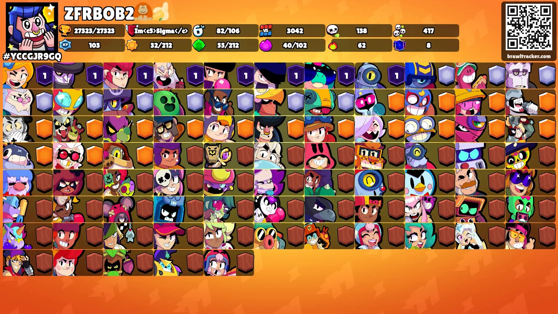 ZFRBOB2🦧🍌's Ranks