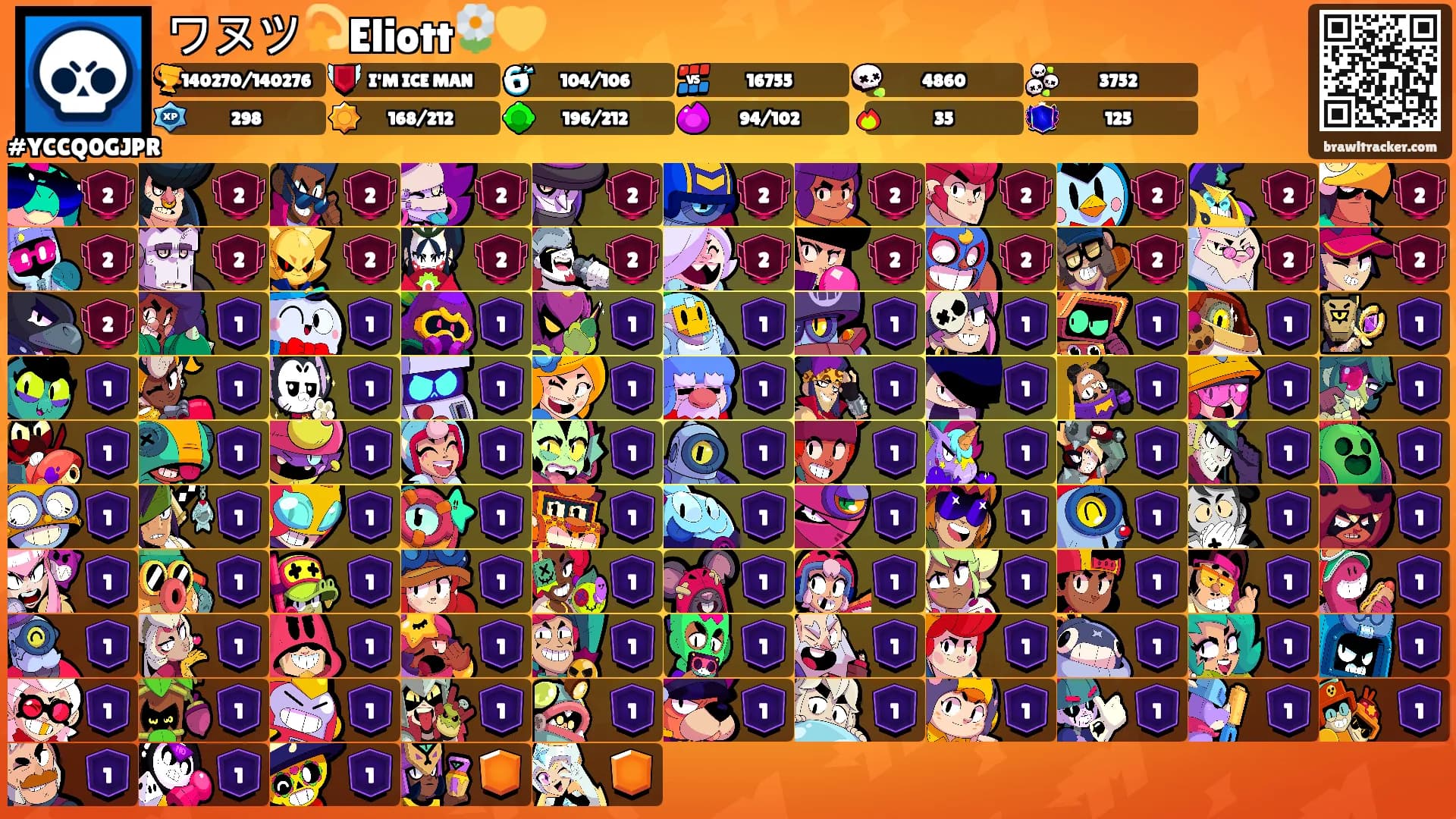 ワヌツ💫Eliott🌼💛's Ranks