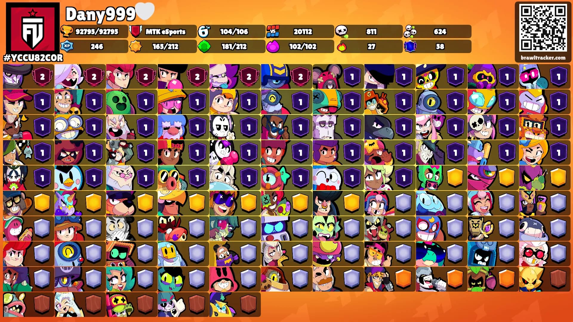 Dany999🤍's Ranks