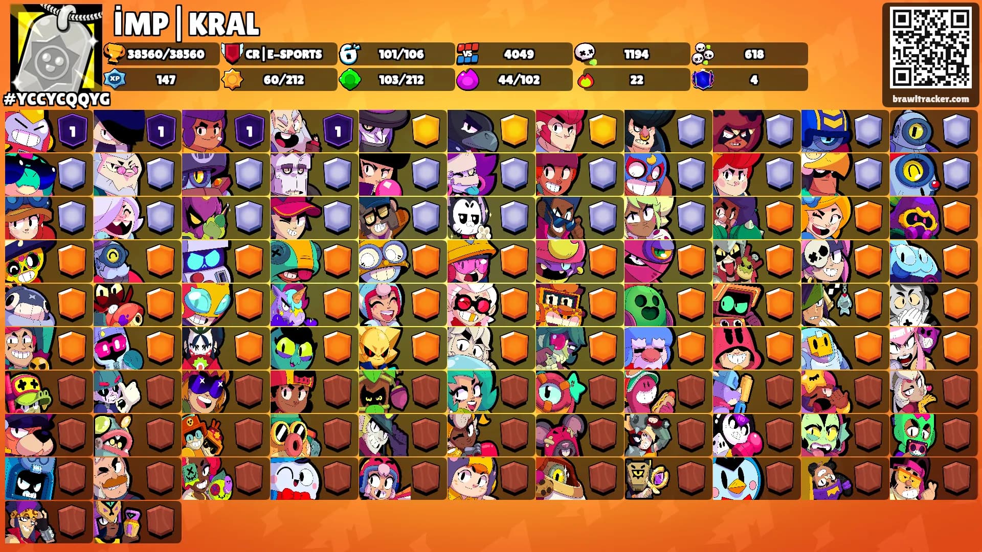 İMP|KRAL's Ranks