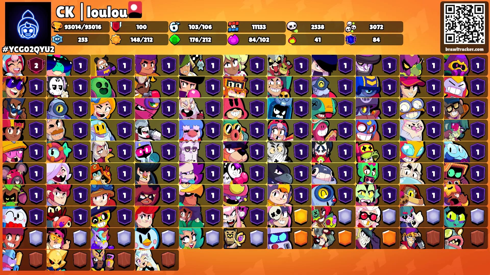CK |loulou🎴's Ranks
