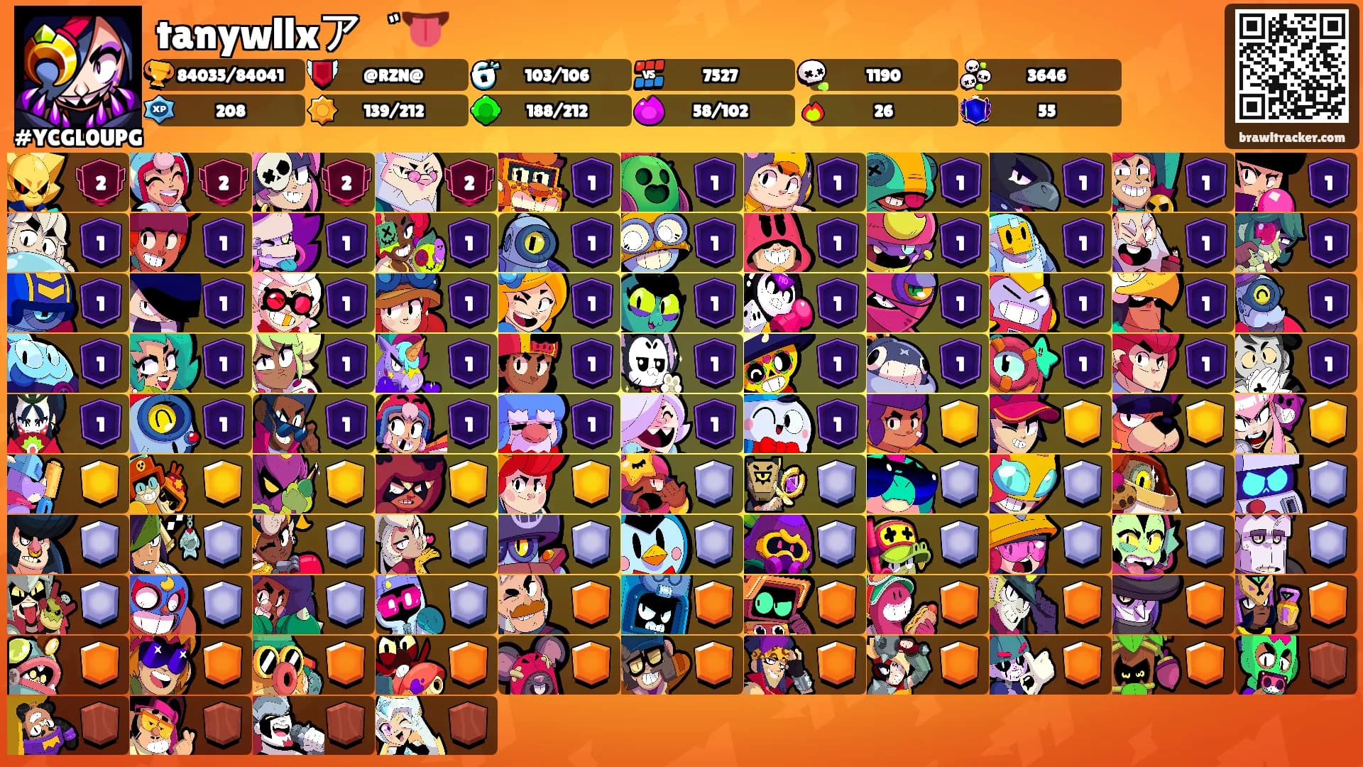 tanywllxア゙👅's Ranks