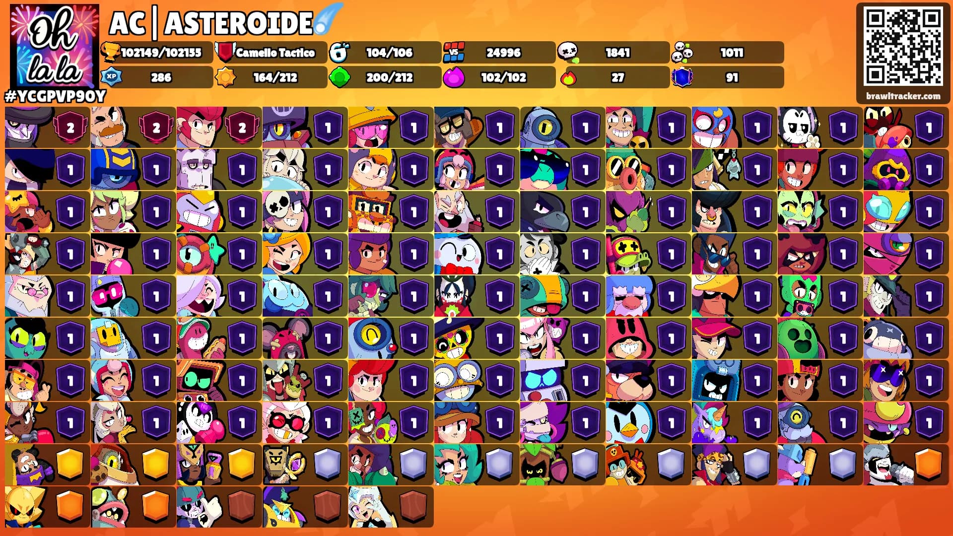 AC|ASTEROIDE☄️'s Ranks