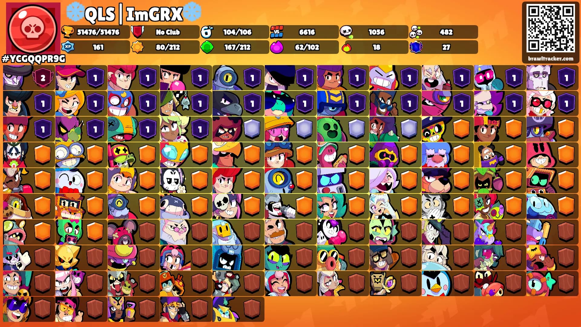 ❄️QLS|ImGRX❄️'s Ranks