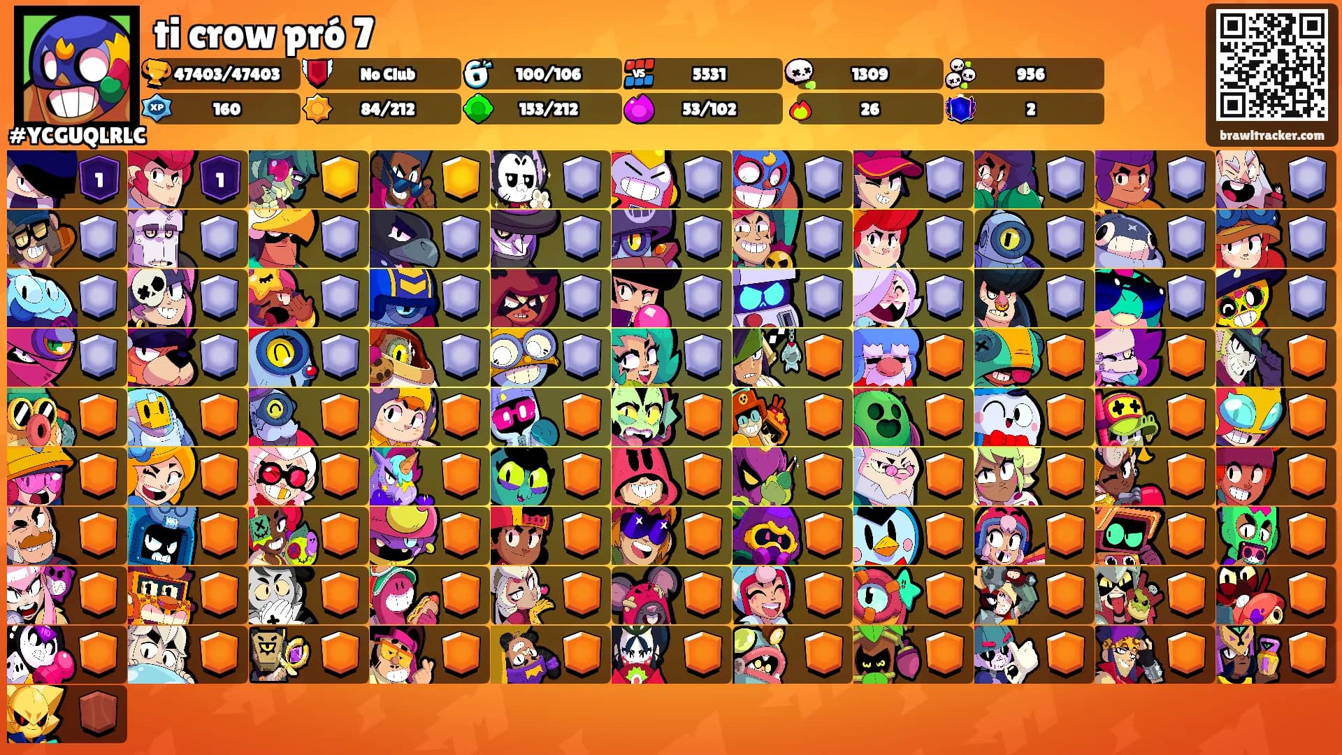 ti crow pró 7's Ranks