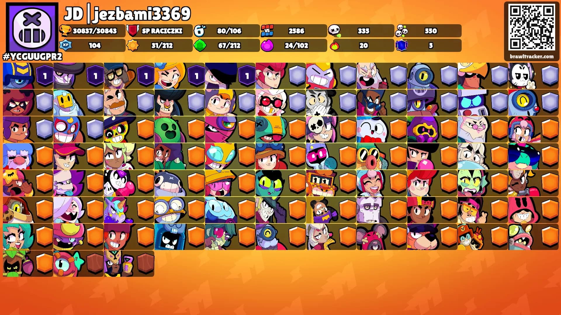 JD|jezbami3369's Ranks