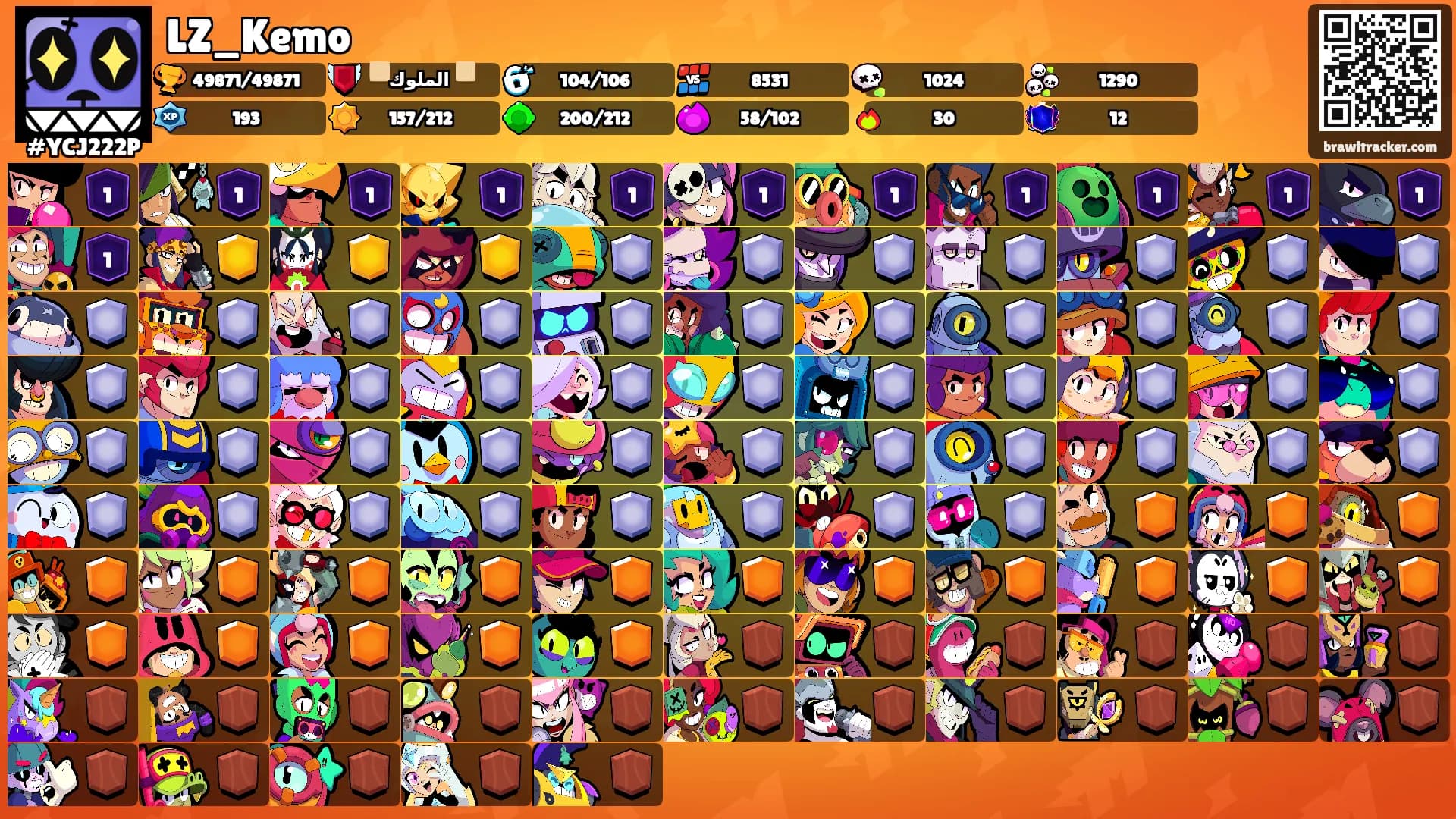 LZ_Kemo's Ranks