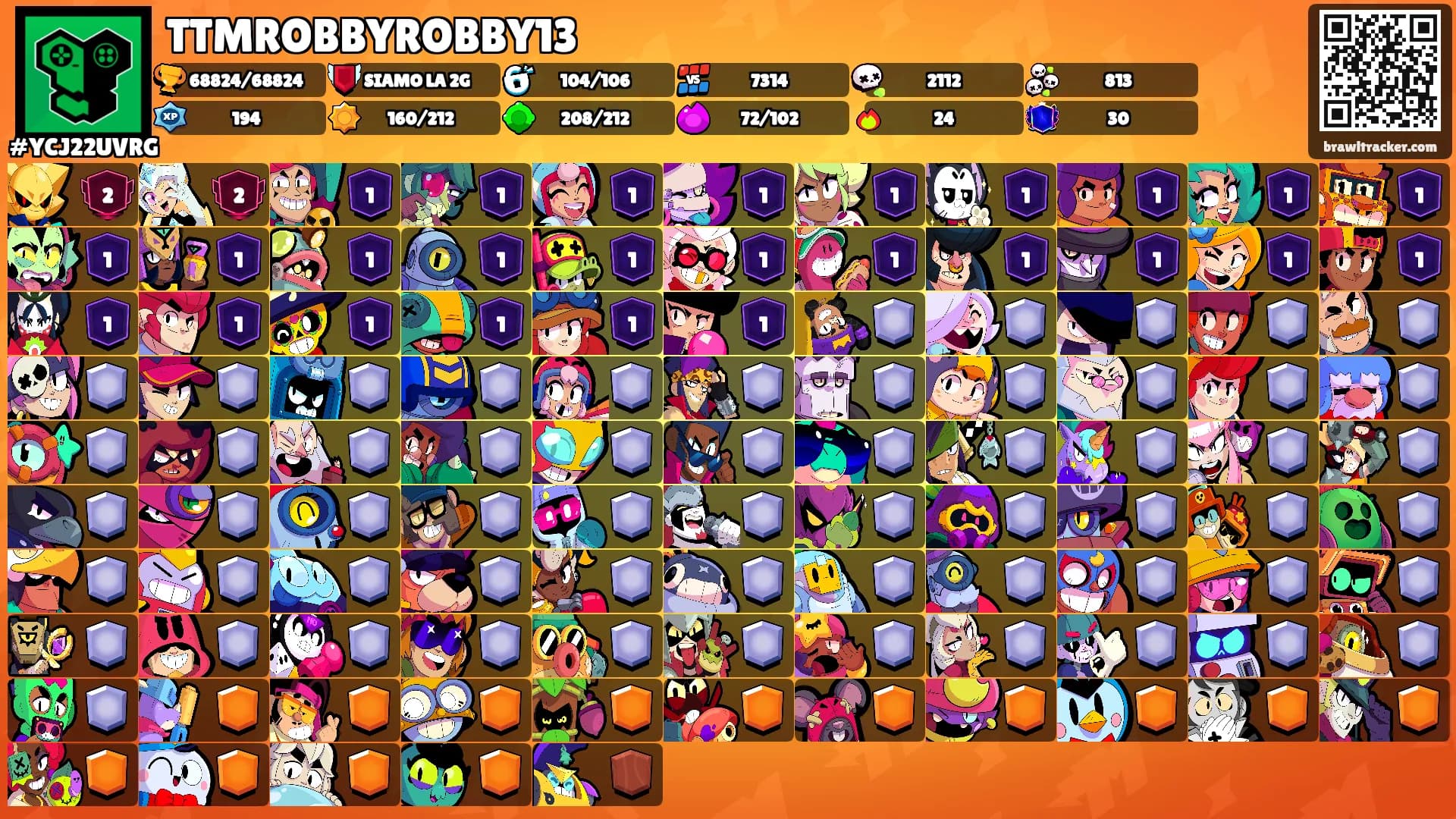 TTMROBBYROBBY13's Ranks