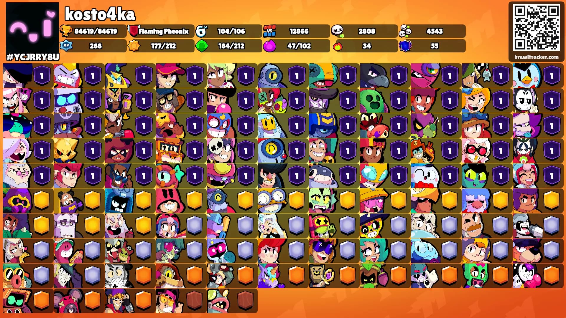 kosto4ka's Ranks