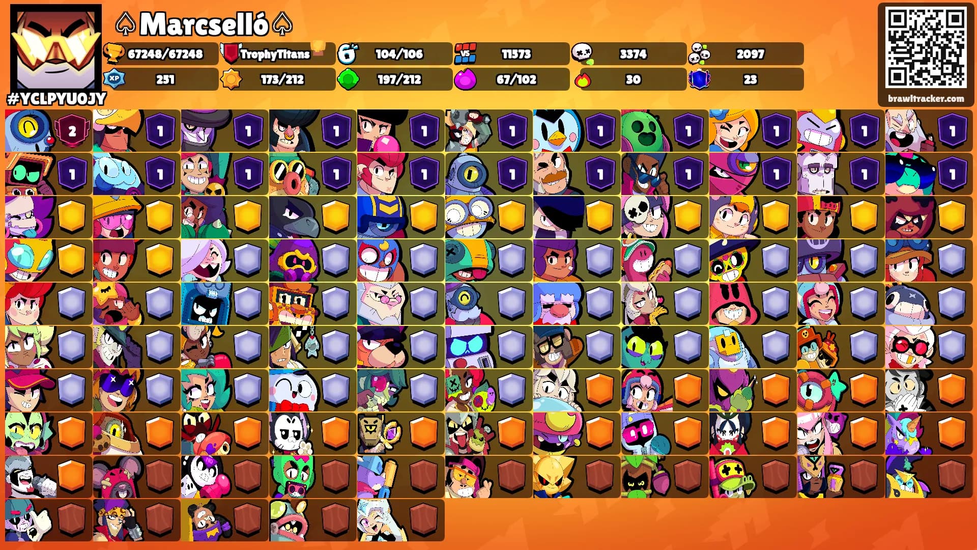♤Marcselló♤'s Ranks