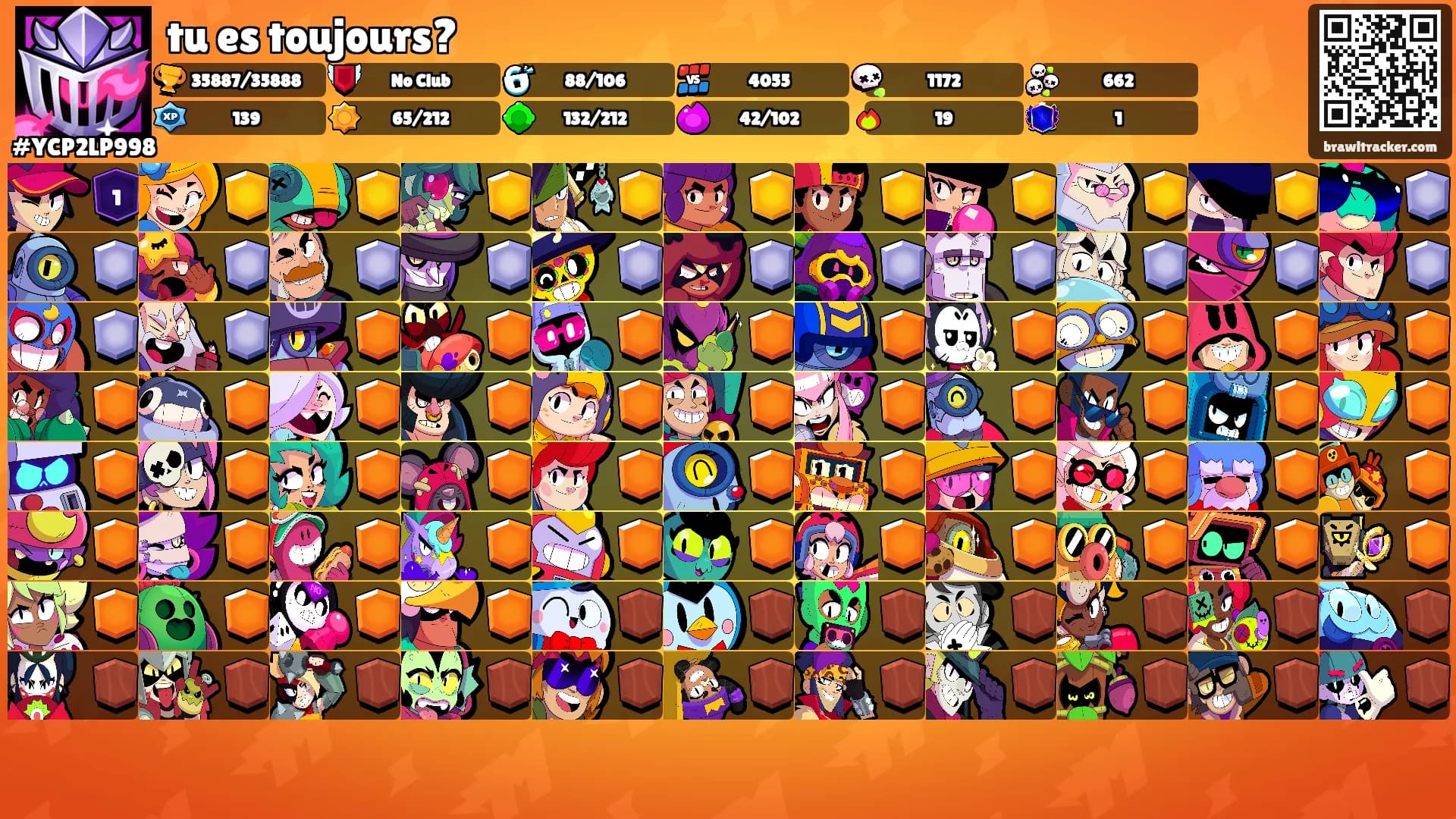 tu es toujours?'s Ranks