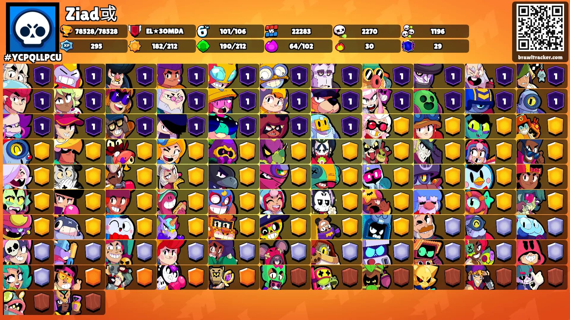 Ziad或's Ranks
