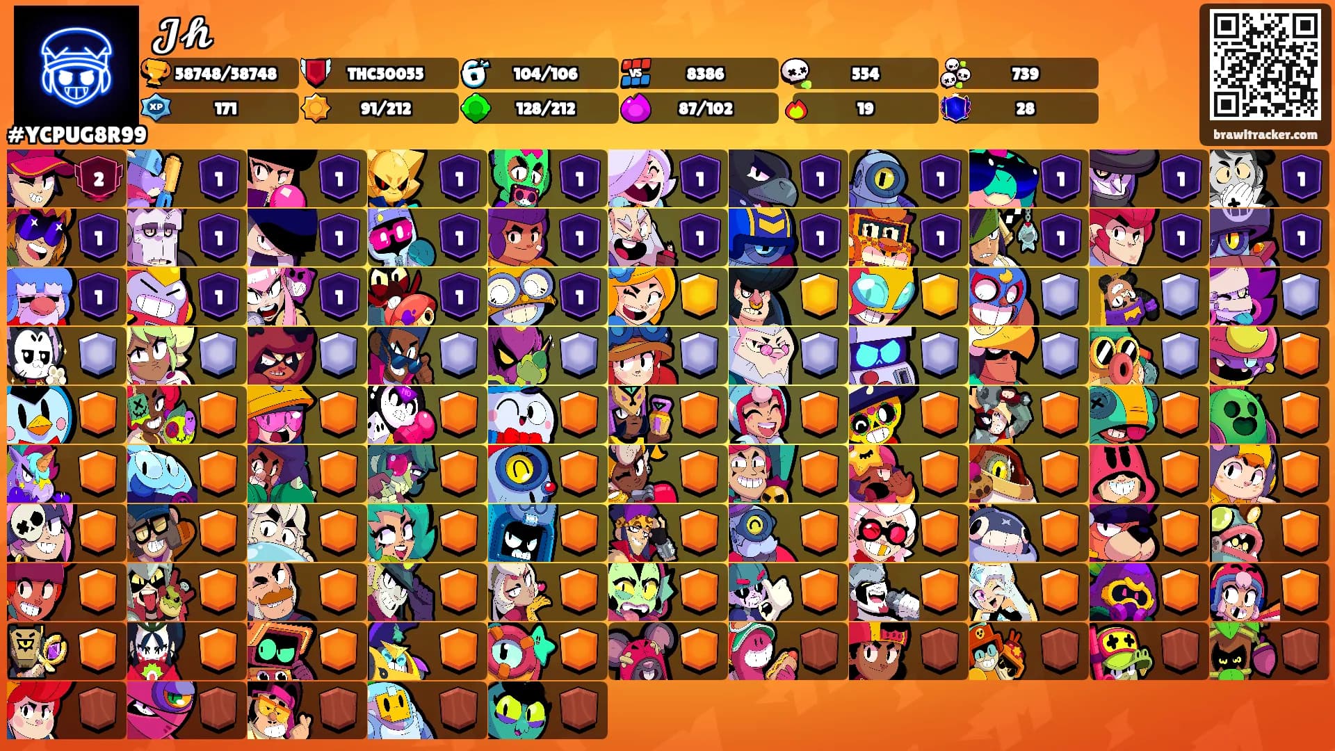 𝓙𝓱's Ranks