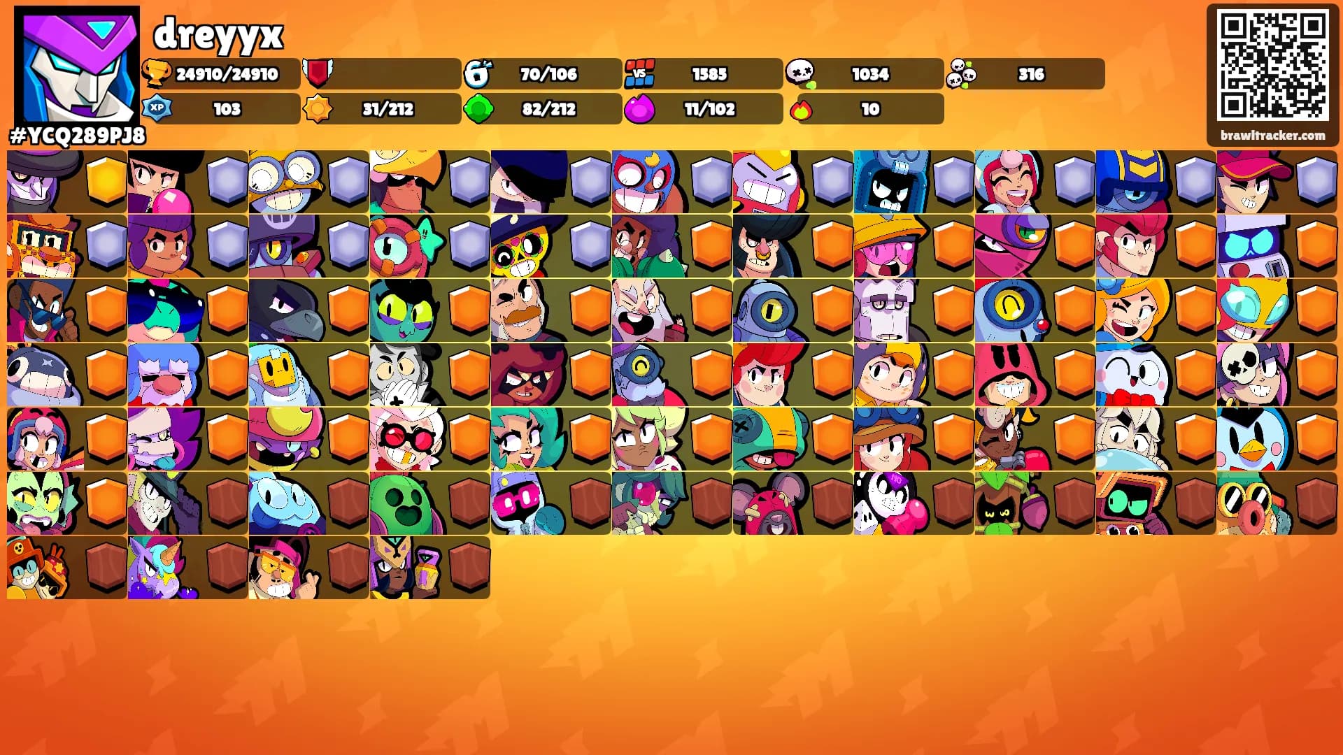 dreyyx's Ranks