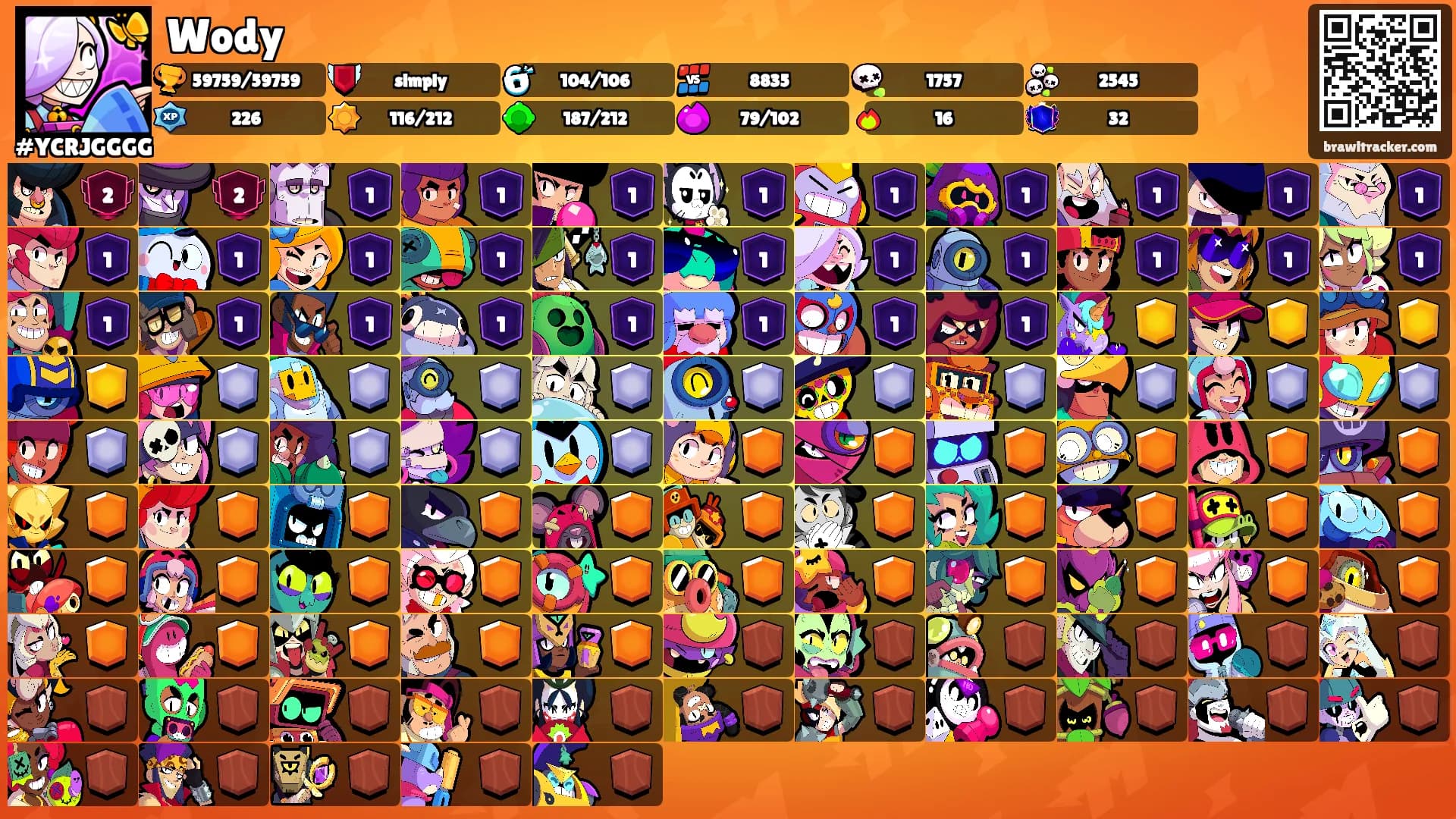 Wody's Ranks