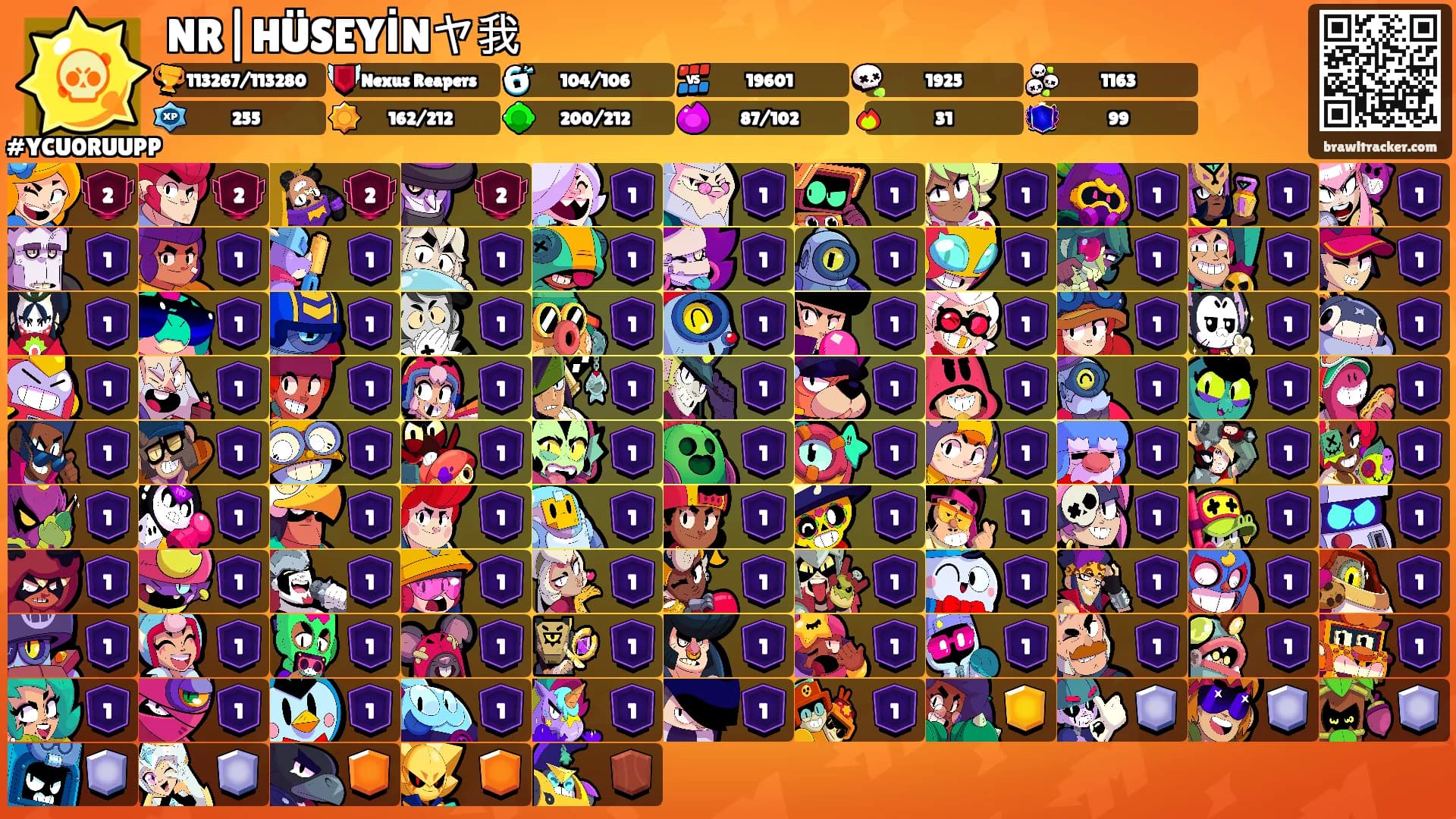 NR|HÜSEYİNヤ我's Ranks