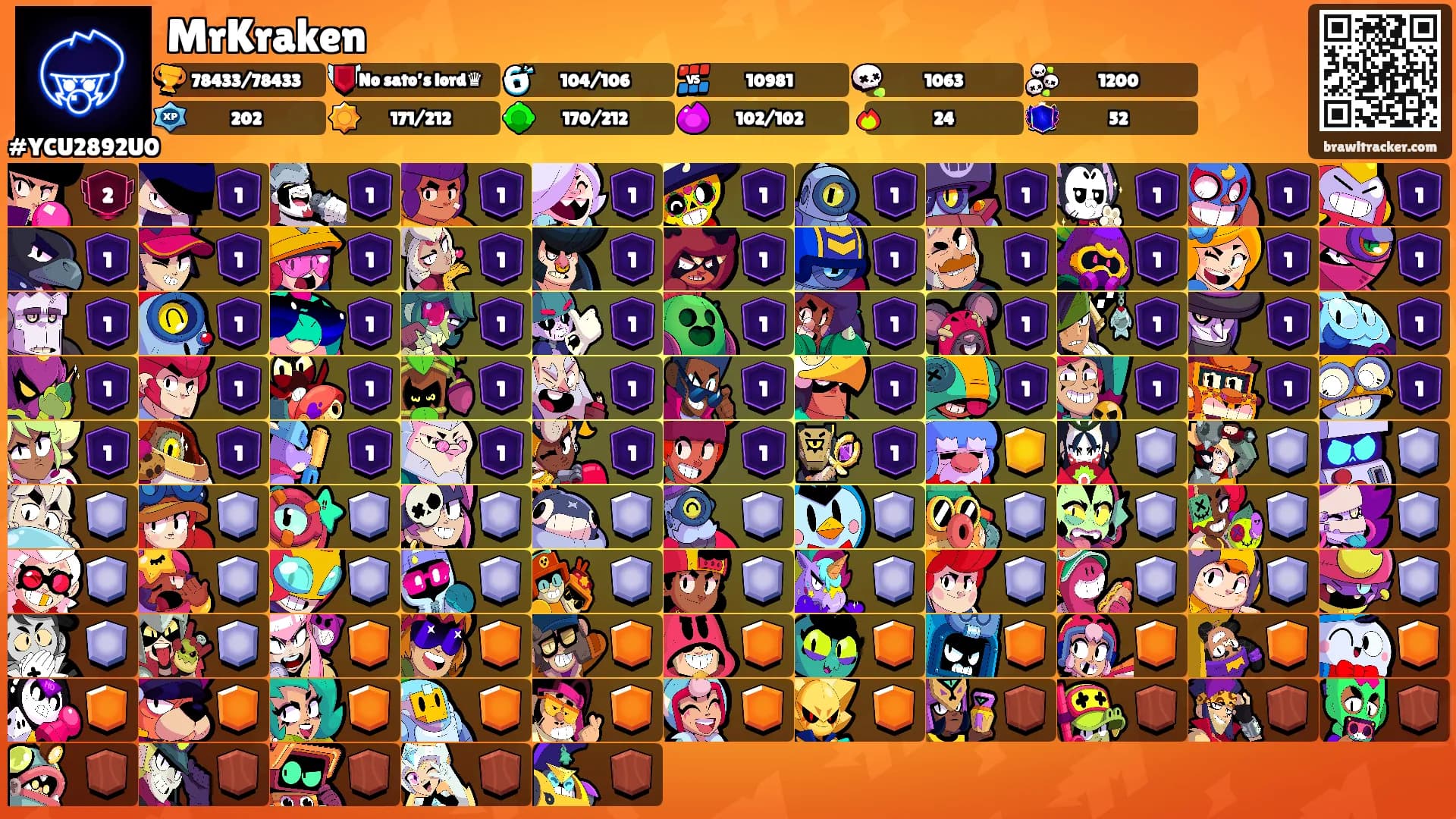 MrKraken's Ranks