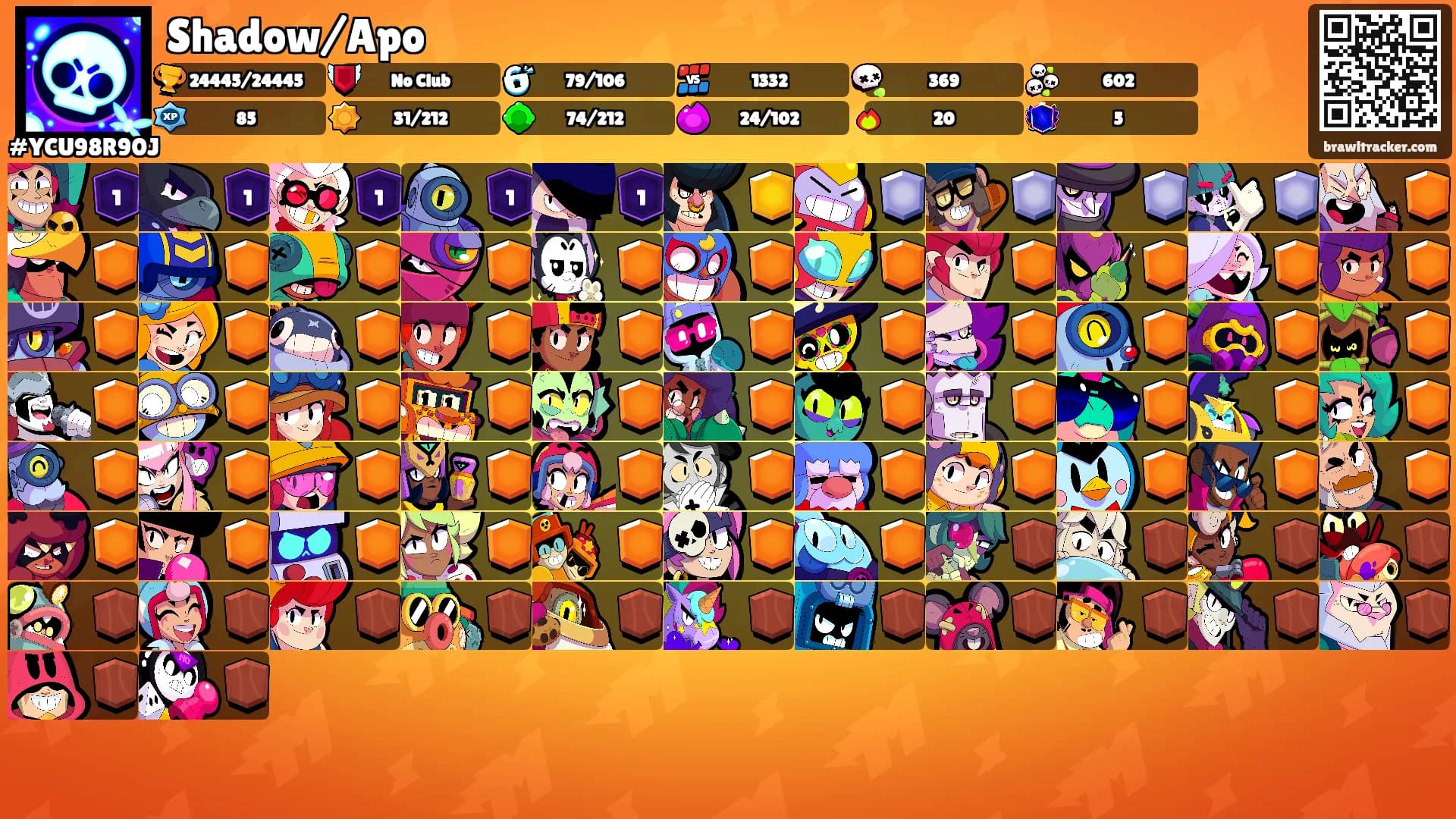 Shadow/Apo's Ranks