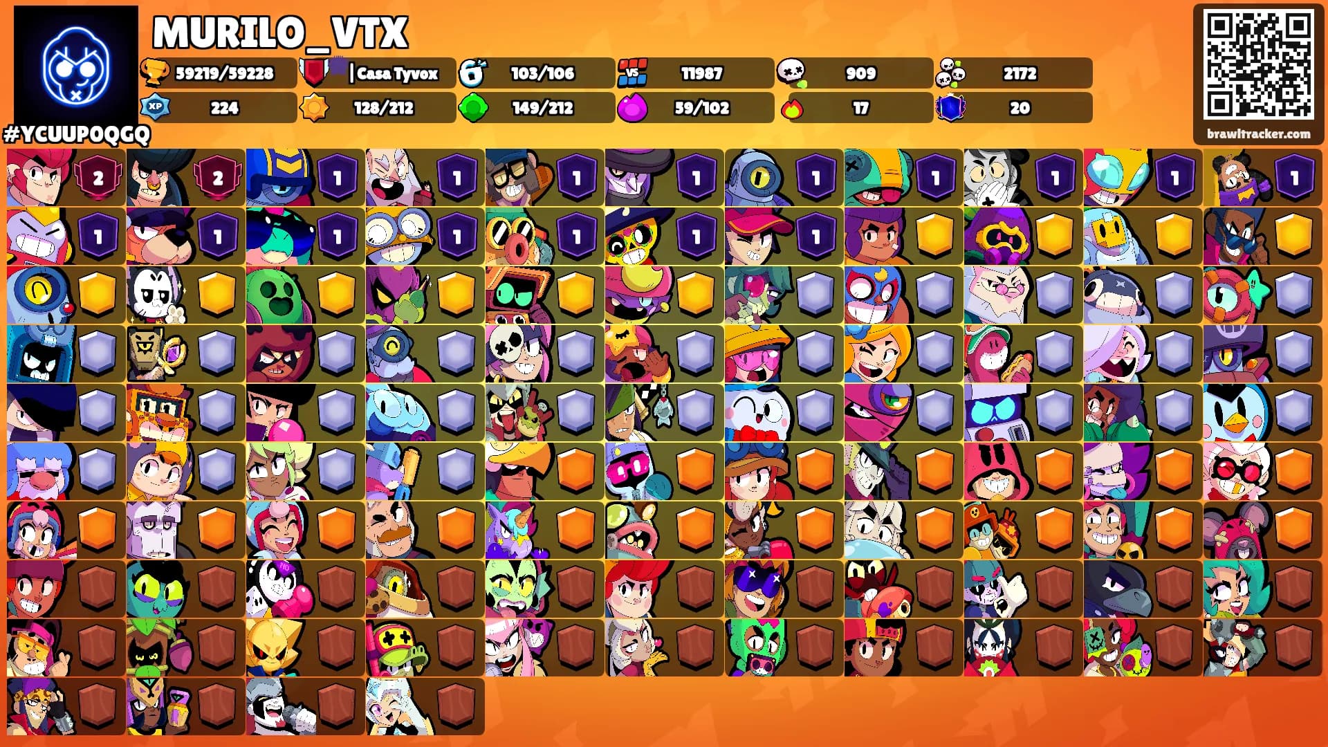 MURILO_VTX's Ranks