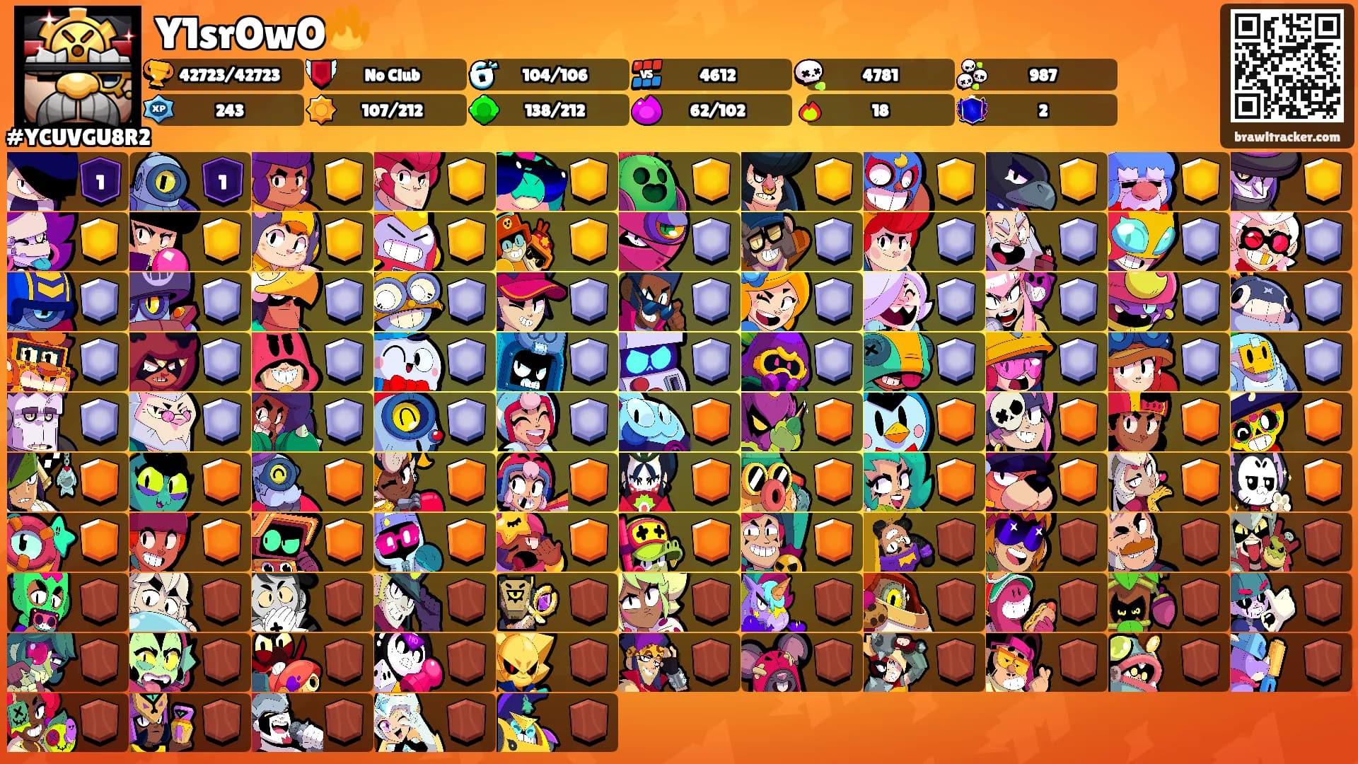 Y1srOwO🔥's Ranks