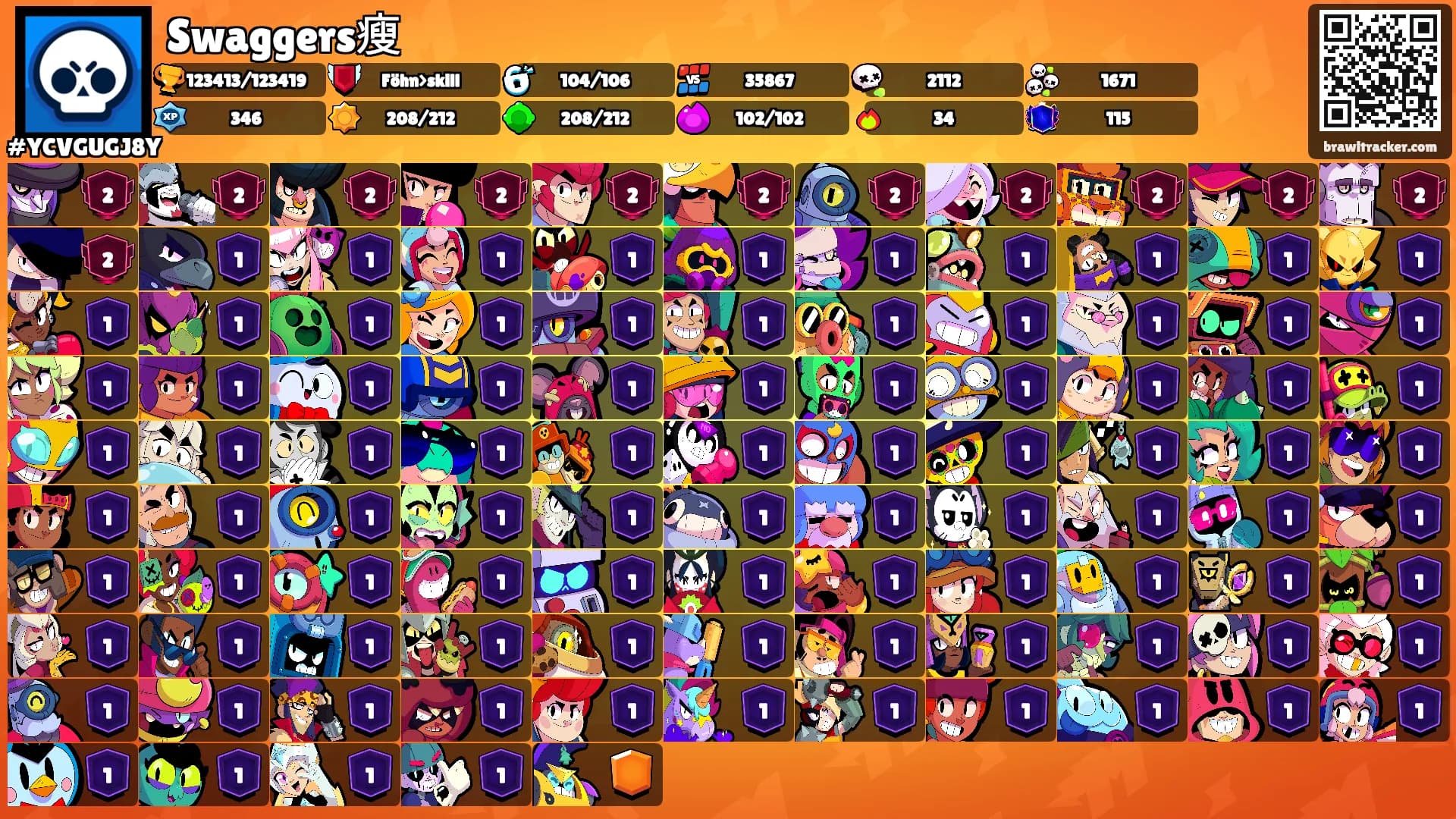 Swaggers瘦's Ranks