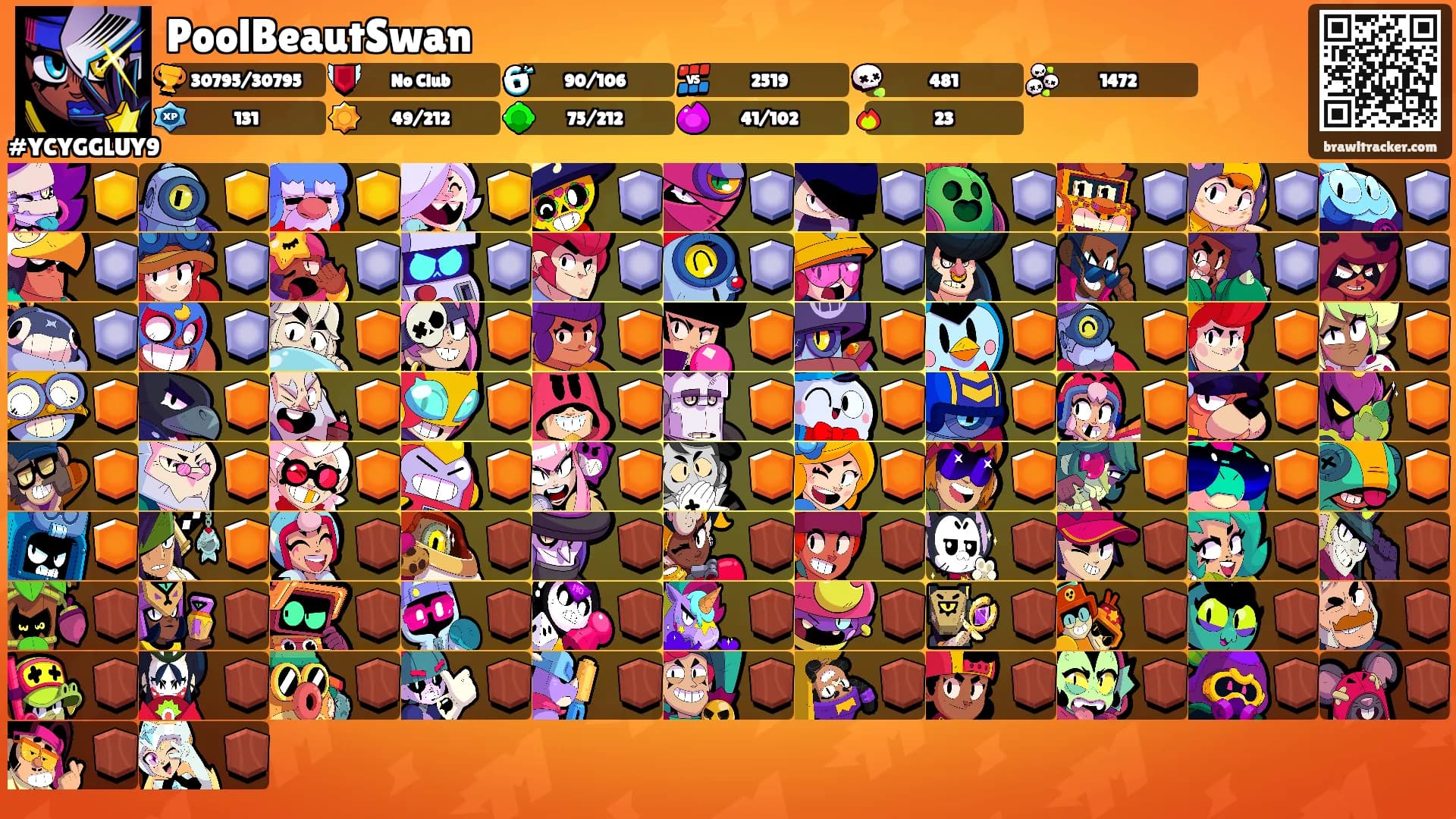 PoolBeautSwan's Ranks
