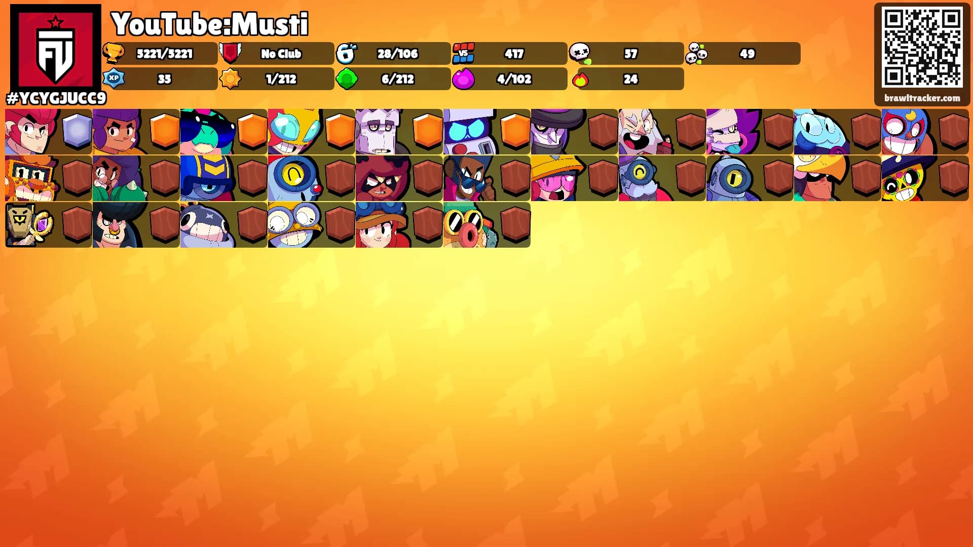 YouTube:Musti's Ranks