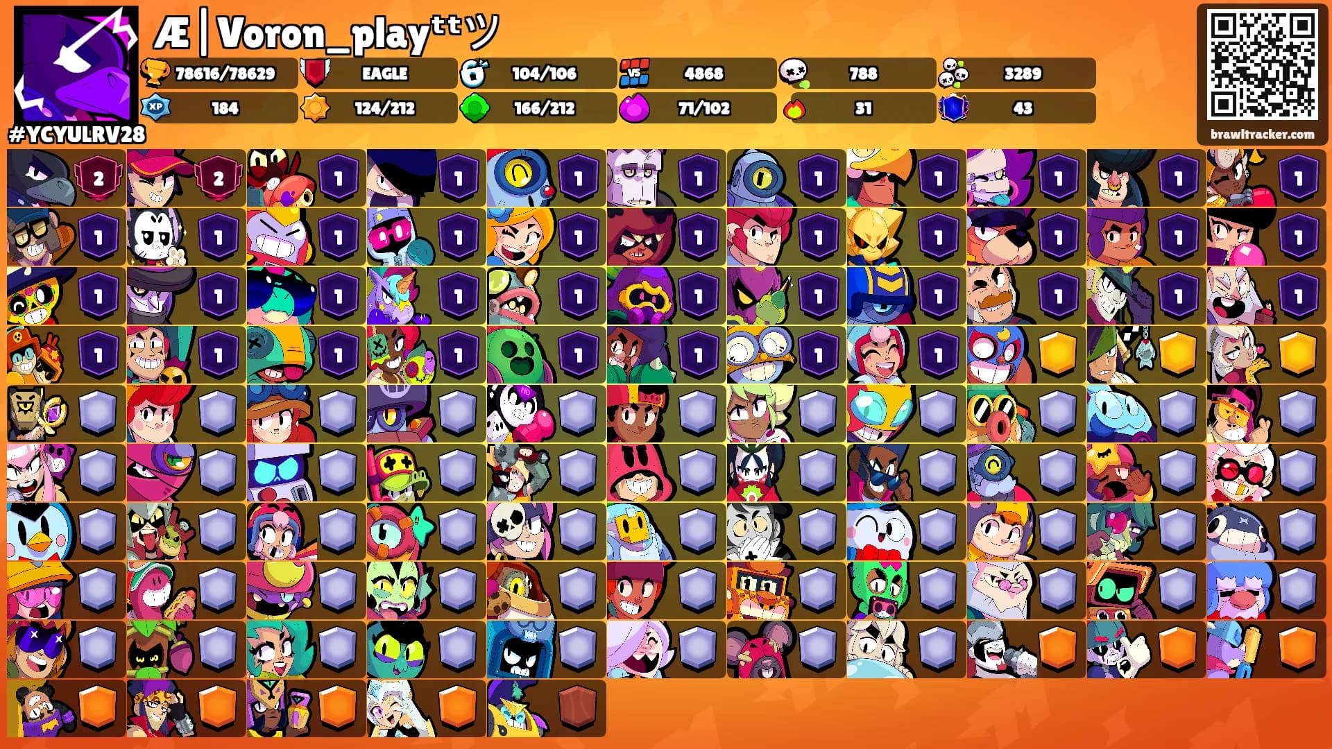 Æ|Voron_playᵗᵗツ's Ranks