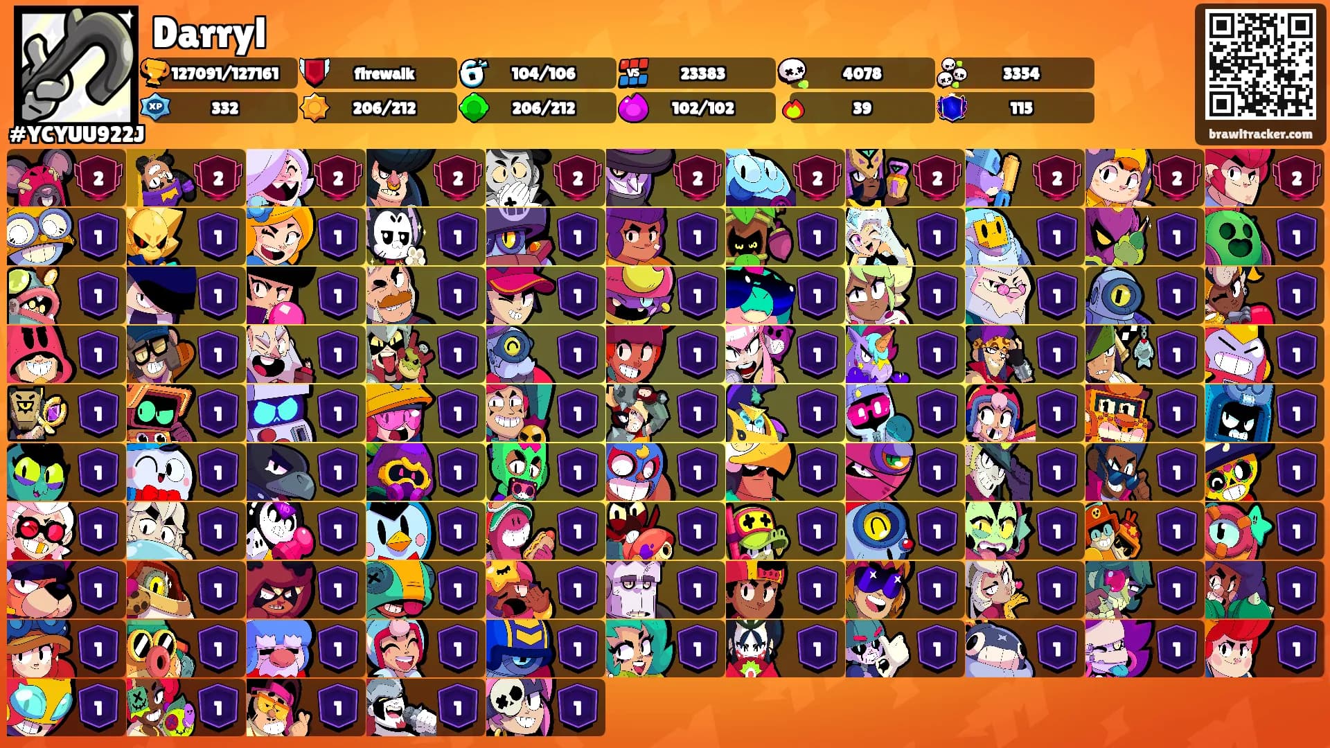 Darryl's Ranks
