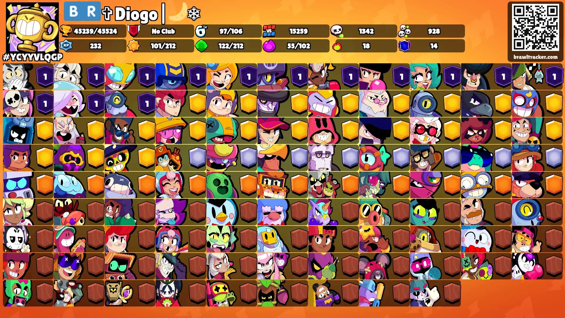 🇧🇷✞︎Diogo|🌙❄'s Ranks