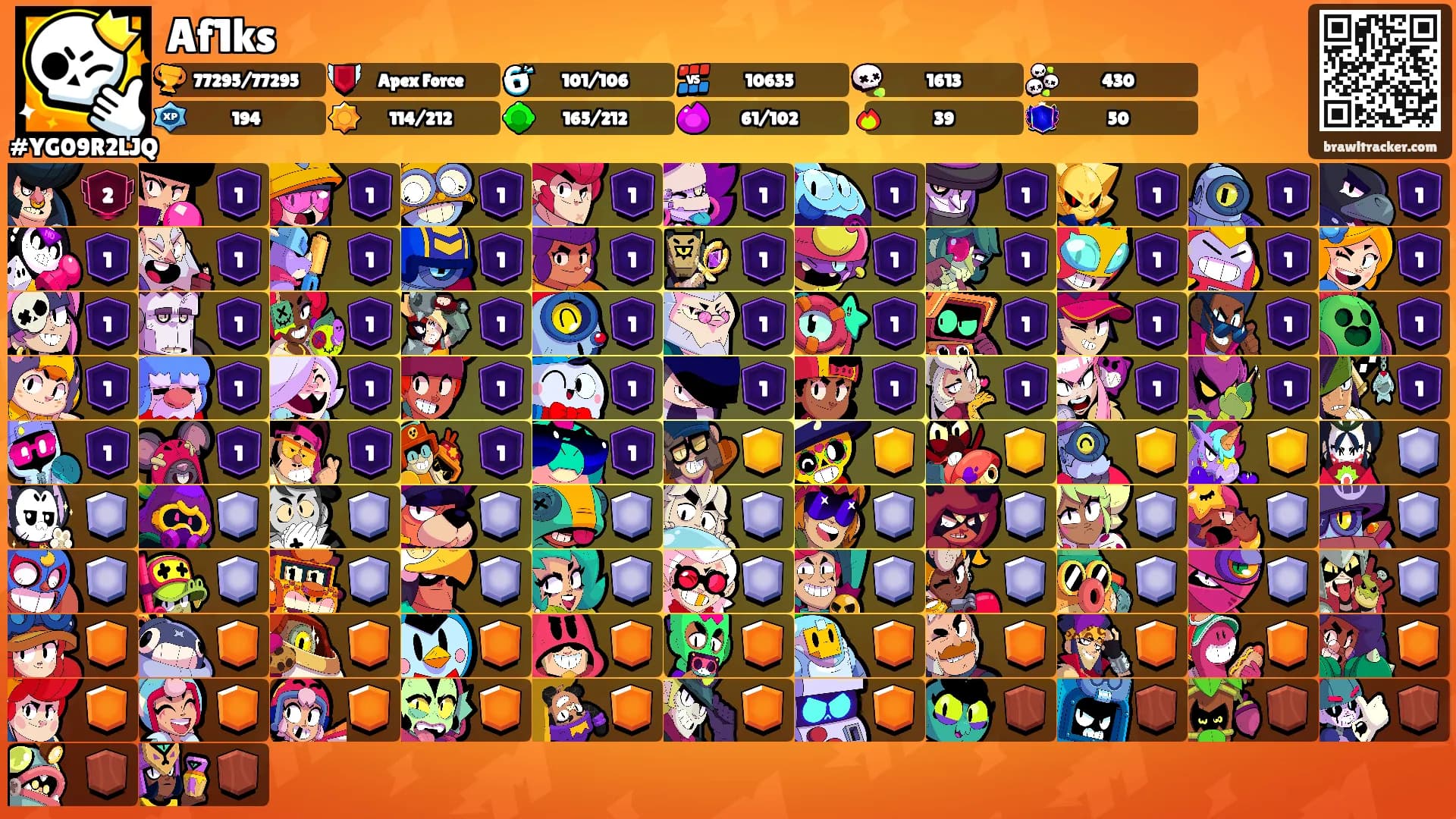Af1ks's Ranks