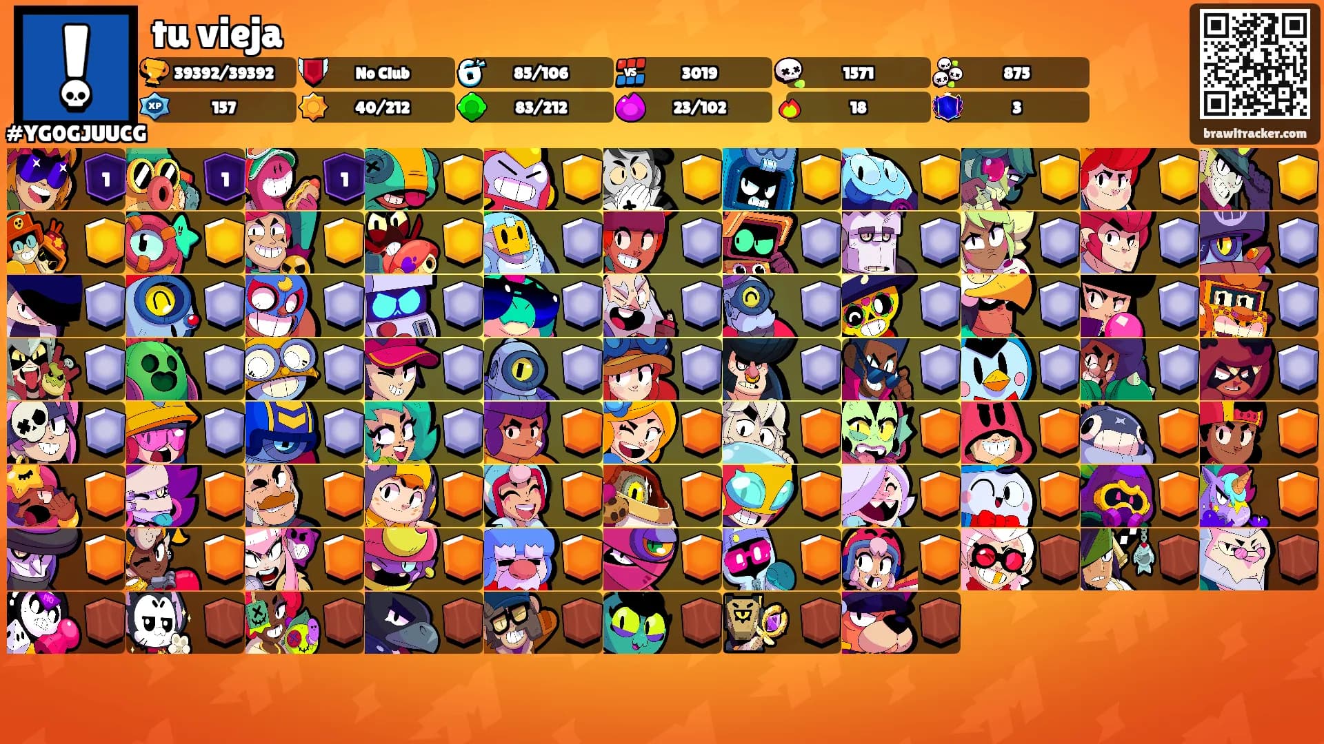 tu vieja's Ranks