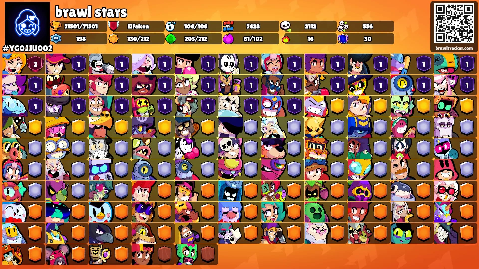 brawl stars's Ranks