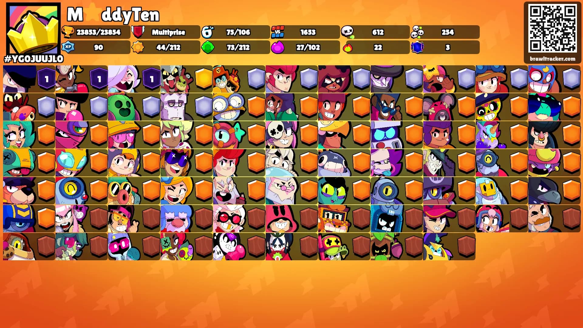 M⭐️ddyTen's Ranks