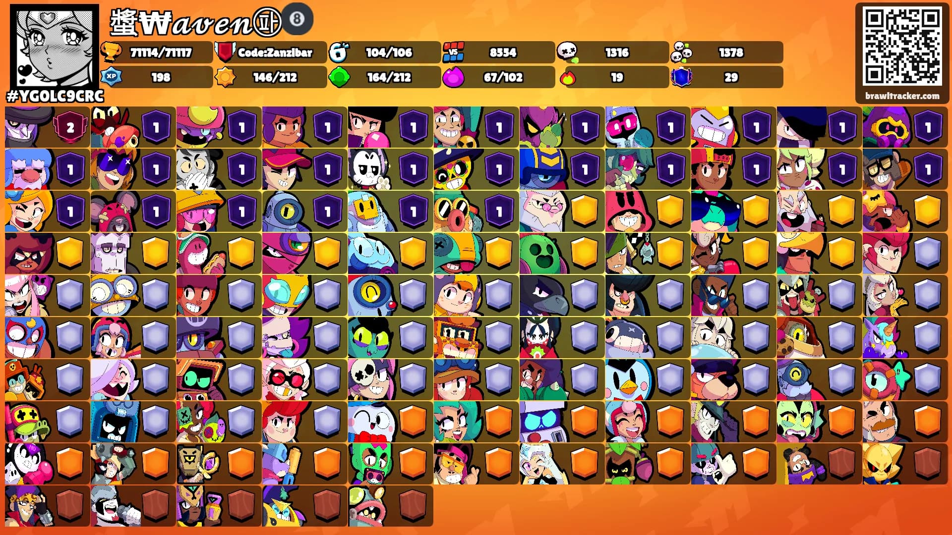 螿₩𝓪𝓿𝓮𝓷㉺🎱's Ranks