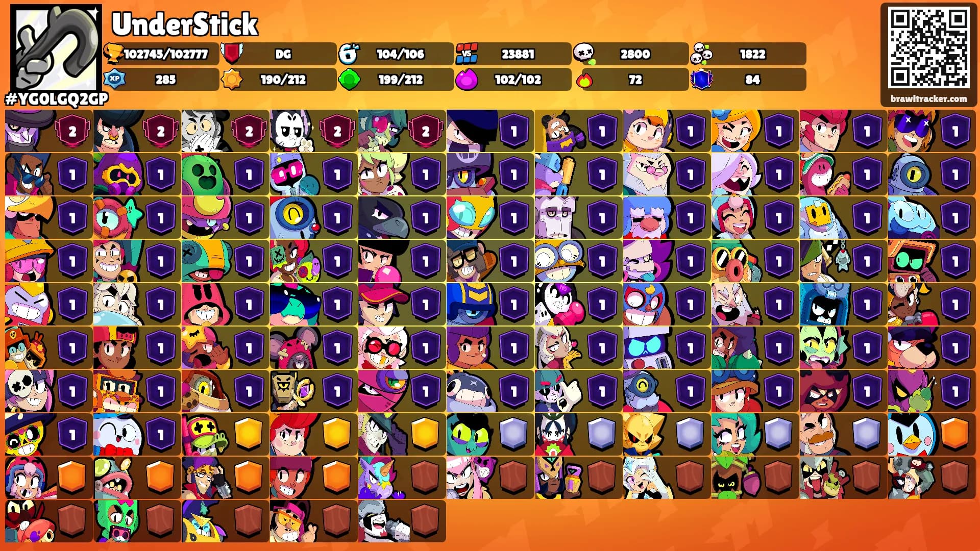 UnderStick's Ranks