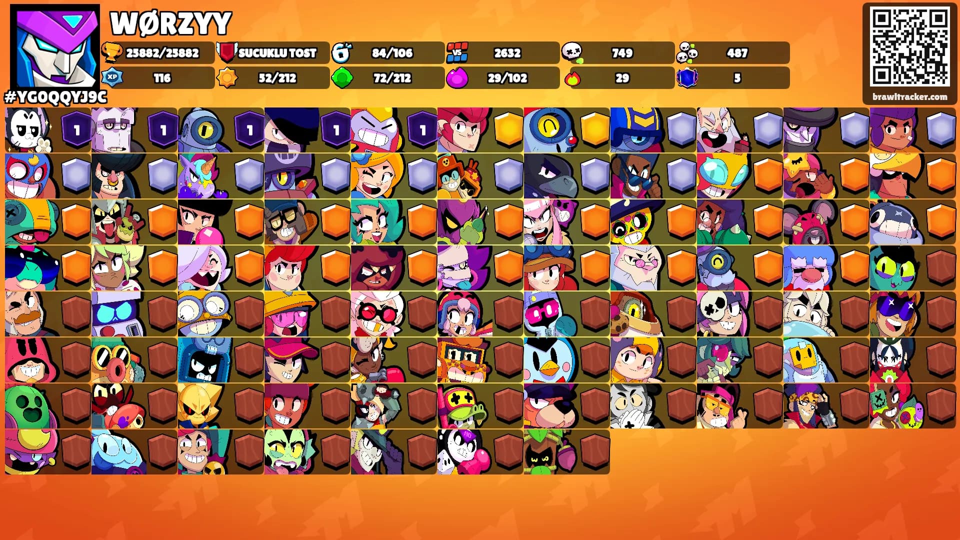 WØRZYY's Ranks