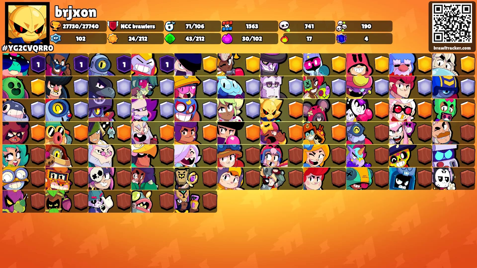 brjxon's Ranks
