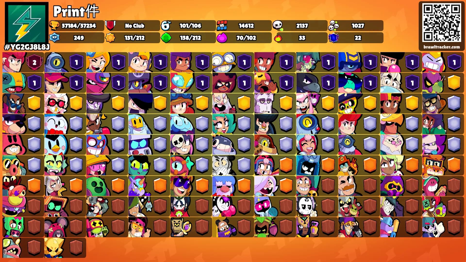 Print件's Ranks