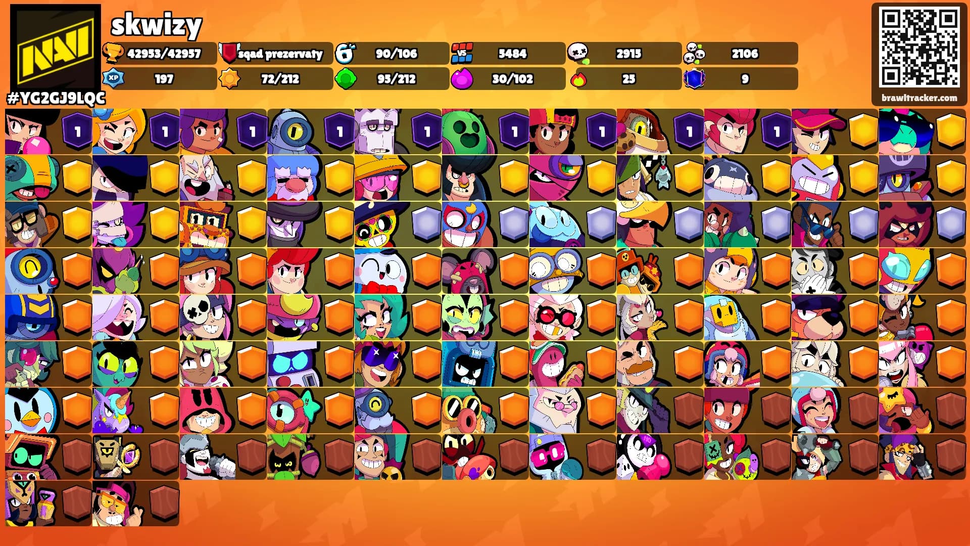 skwizy's Ranks