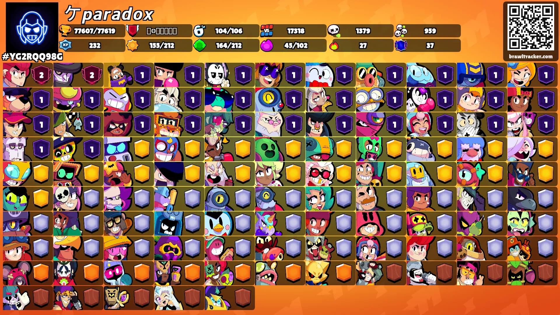 ケ𝙥𝙖𝙧𝙖𝙙𝙤𝙭's Ranks