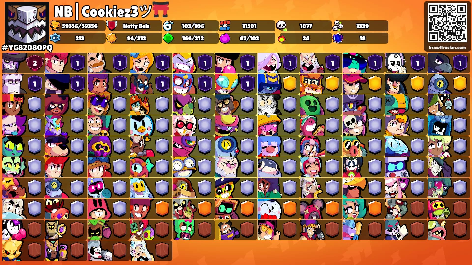 NB|Cookiez3ツ⛩️'s Ranks