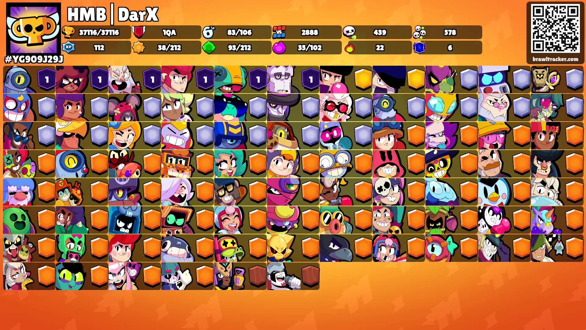 HMB|DarX's Ranks