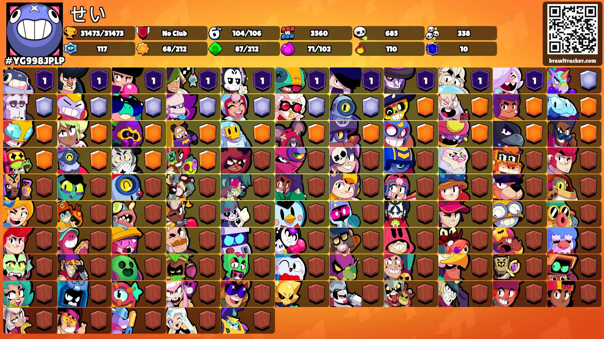 せい's Ranks