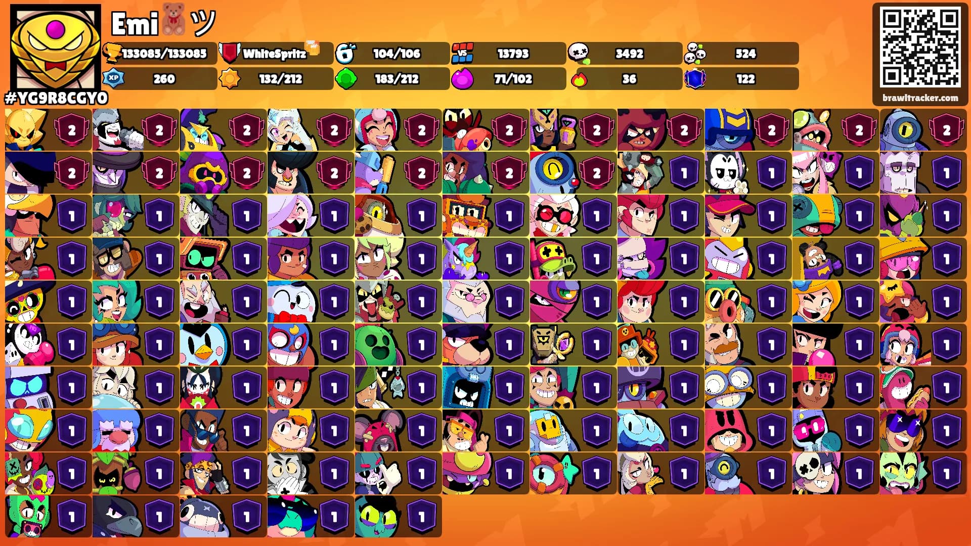 Emi🧸ツ's Ranks