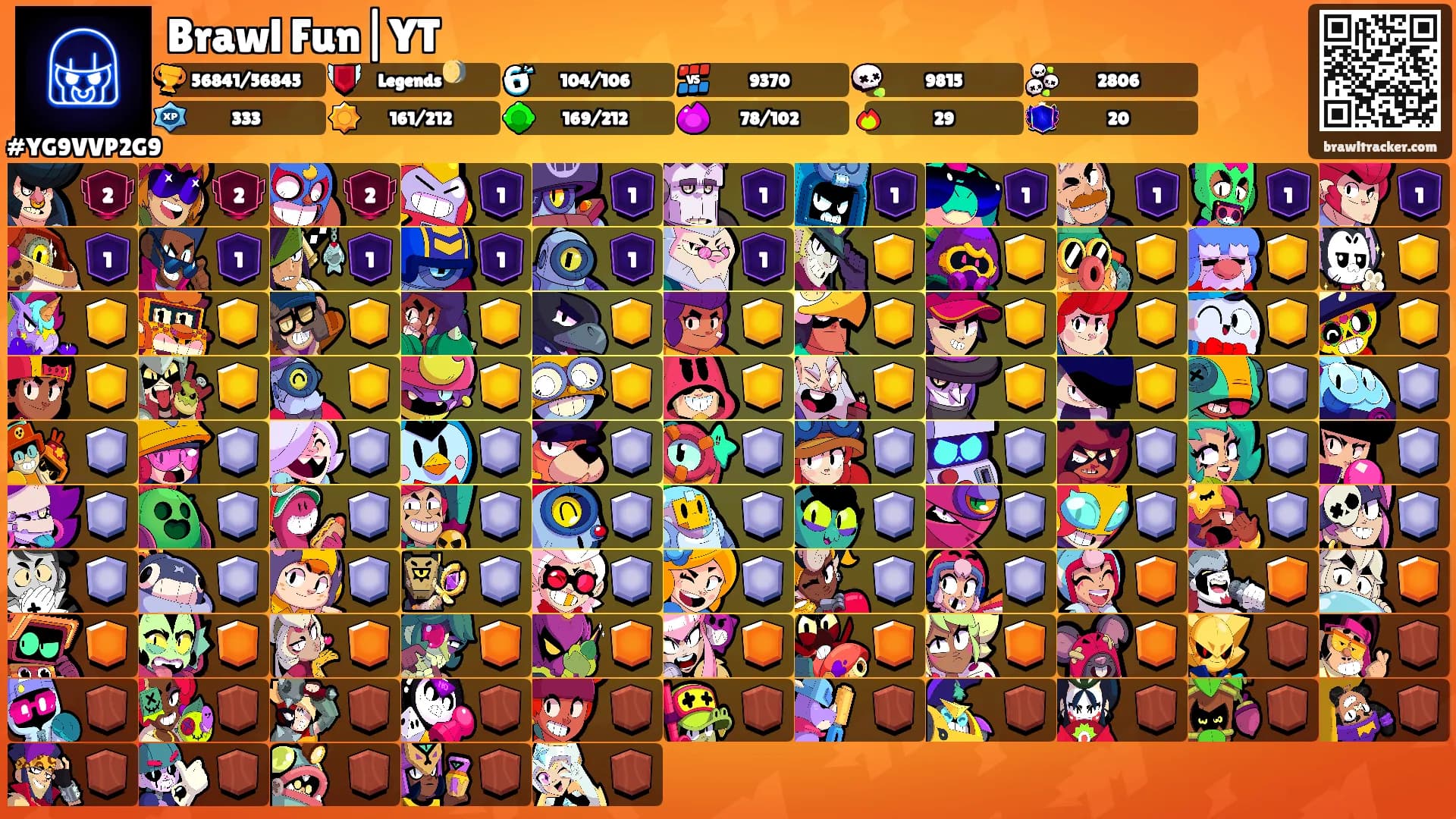 Brawl Fun|YT's Ranks