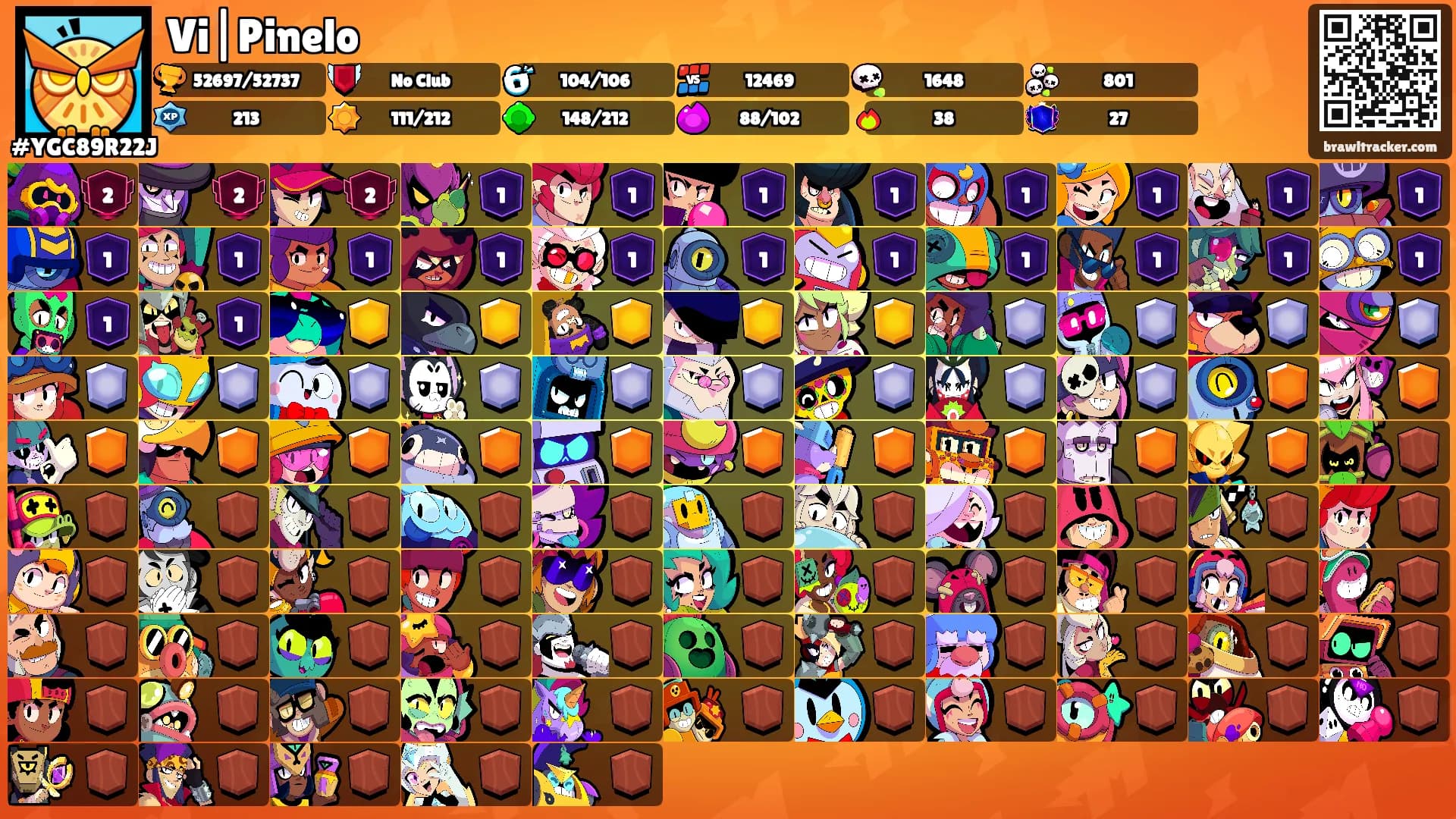 Vi|Pinelo's Ranks
