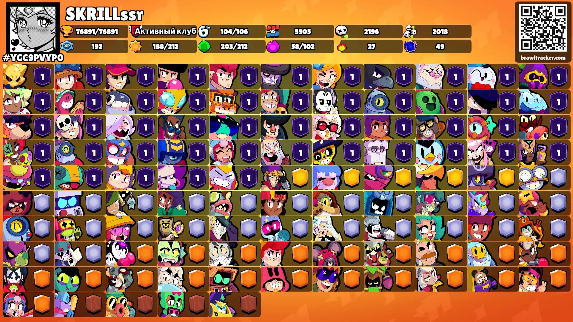 SKRILLssr's Ranks