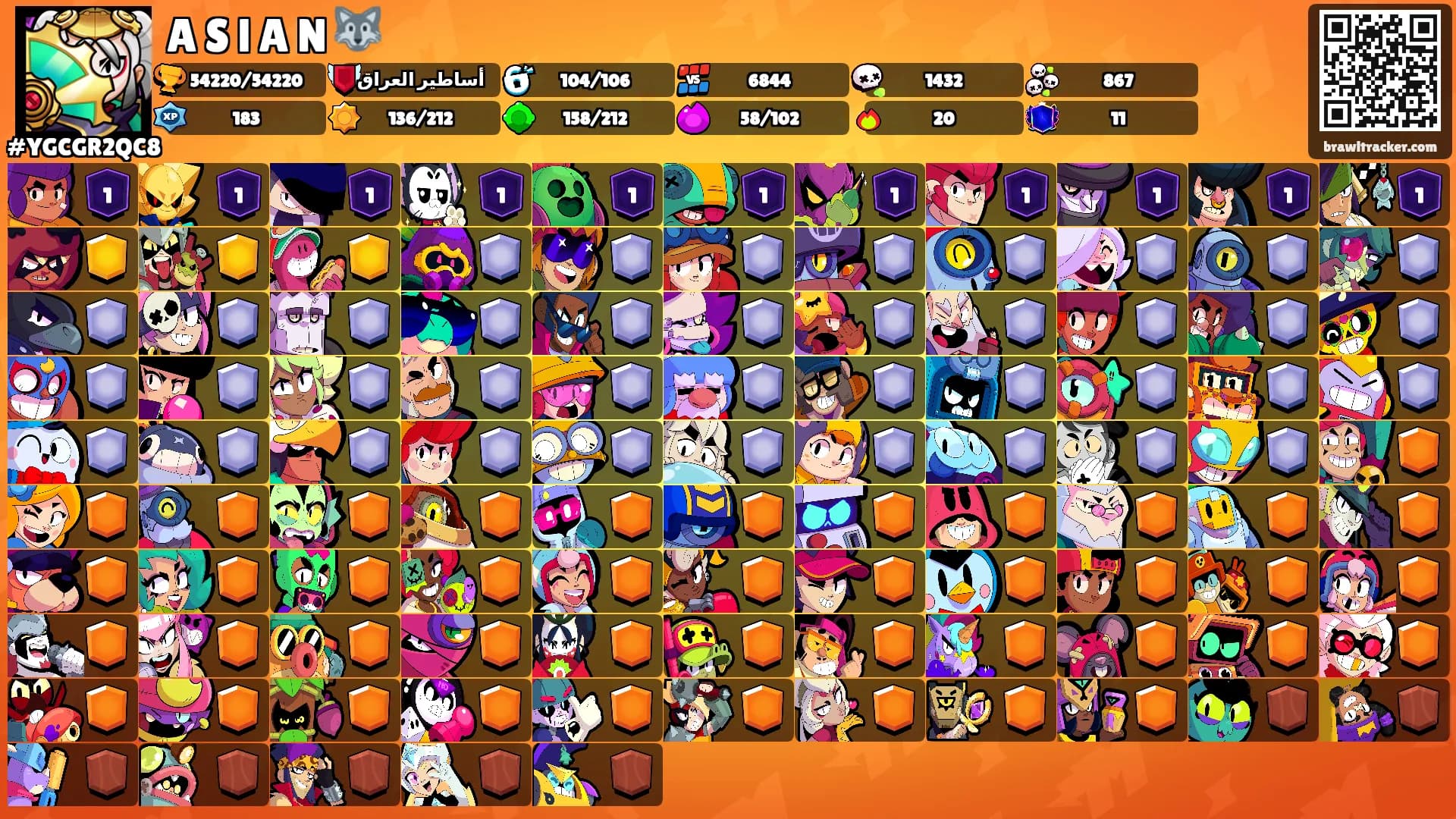 A S l A N 🐺's Ranks