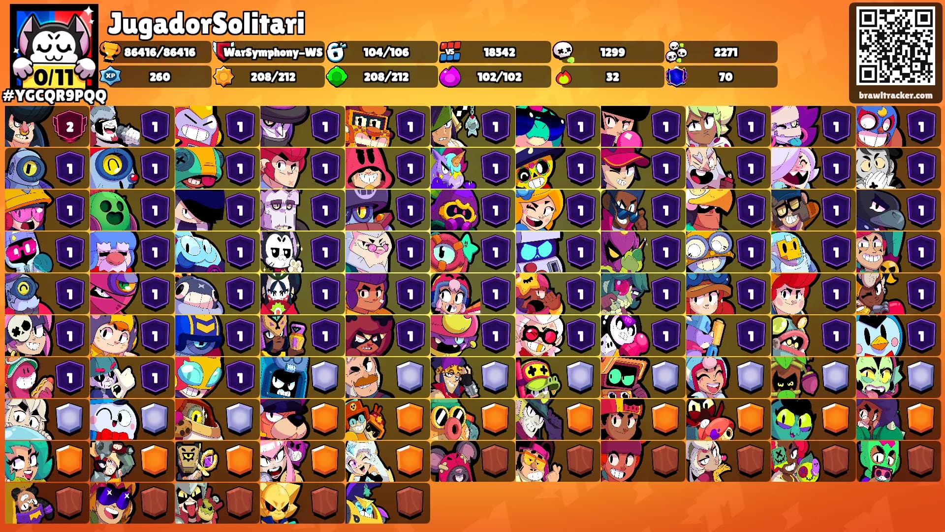 JugadorSolitari's Ranks